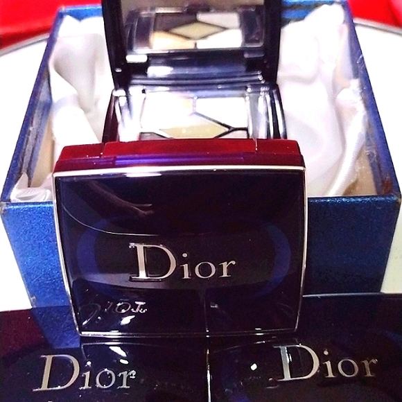 J'Adore, "My DIOR" Stunning 3-D Blue & Silver Compaq Case NWT